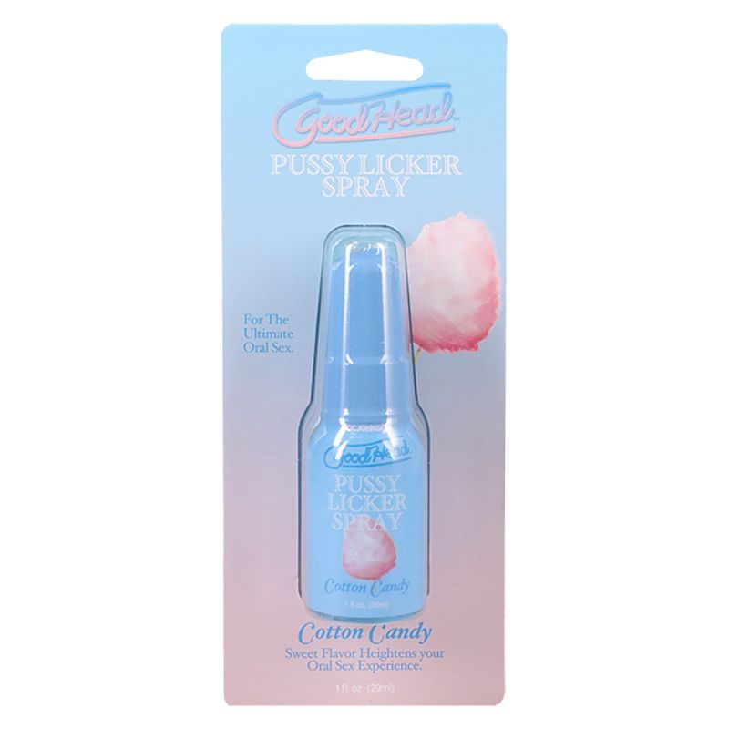 GoodHead Pussy Licker Spray Cotton Candy 29ml for Sweet Pleasure > Lube > Oral Gels & Sprays