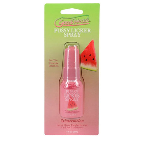 GoodHead Pussy Licker Spray Watermelon 29ml Sweet Flavoured Spray > Lube > Oral Gels & Sprays