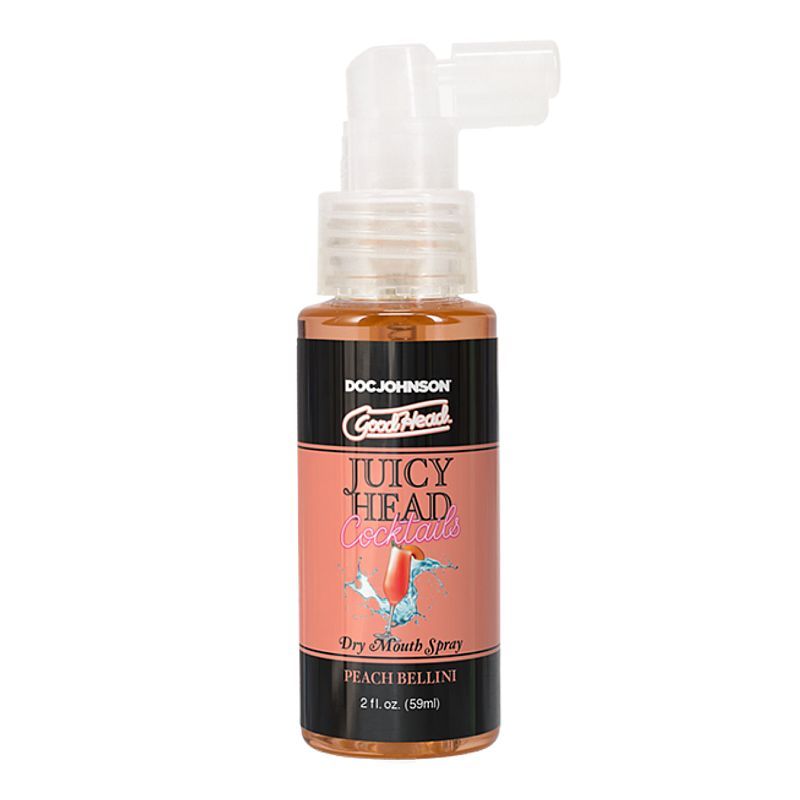 Goodhead Juicy Head Peach Bellini – Dry Mouth Spray 2oz > Lube > Oral Gels & Sprays