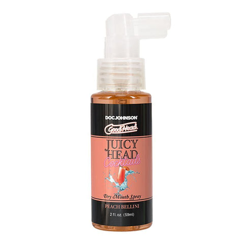 Goodhead Juicy Head Peach Bellini – Dry Mouth Spray 2oz Default Title > Lube > Oral Gels & Sprays