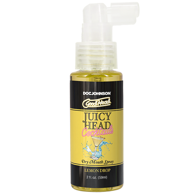 GoodHead Juicy Head Lemon Drop – Sugar-Free Vegan Friendly Dry Mouth Spray > Lube > Oral Gels & Sprays