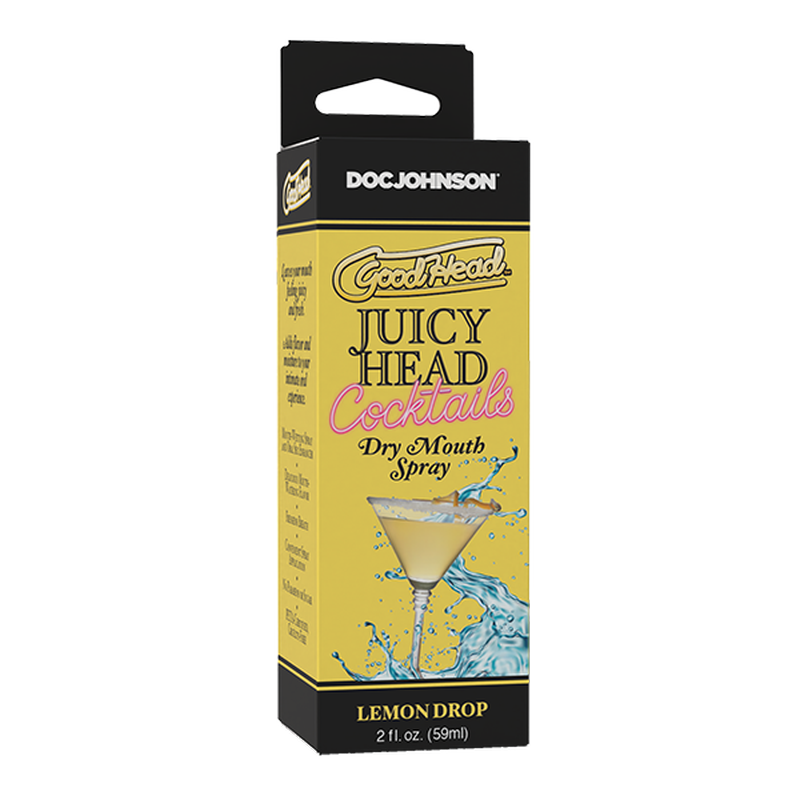 GoodHead Juicy Head Lemon Drop – Sugar-Free Vegan Friendly Dry Mouth Spray > Lube > Oral Gels & Sprays