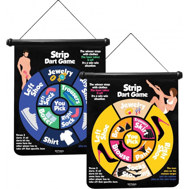 Strip Darts Game – Adult Party Game for Men and Women One Size > Novelties > Games