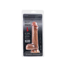 Raw Ultra Realistic Brown 9" Dildo Bendable Suction Mount Toy > Dildos > Large Dildos
