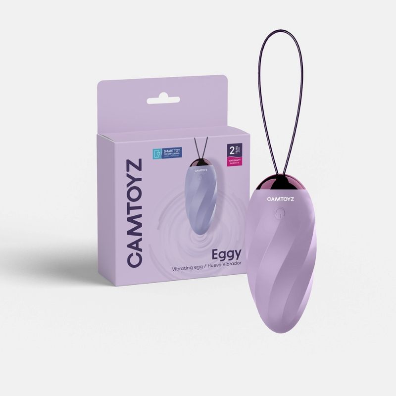 Camtoyz Eggy – USB Rechargeable Vibrating Egg with 7 Modes and 3 Speeds Purple > Sex Toys For Ladies > Vibrating Eggs