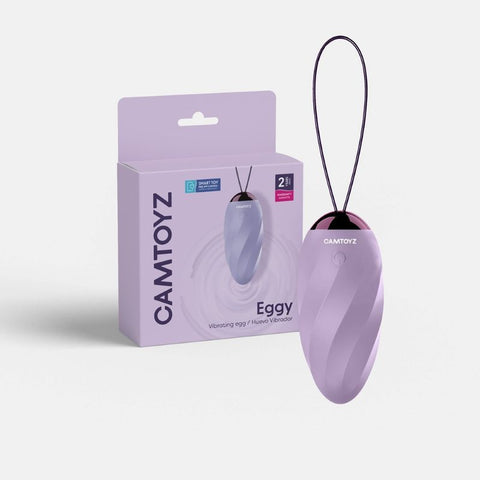 Camtoyz Eggy – USB Rechargeable Vibrating Egg with 7 Modes and 3 Speeds Purple > Sex Toys For Ladies > Vibrating Eggs