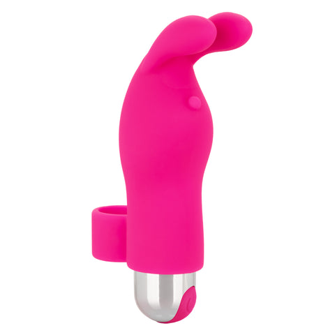 Intimate Play Pink Rechargeable Bunny Finger Vibrator Pink Finger Stimulator