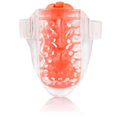 Colorpop Quickie Lingo Orange Tongue Vibrator for Oral Play Orange STIMULATORS