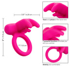 Silicone Triple Clit Flicker Vibrating Ring > Cock Ring > Vibrating