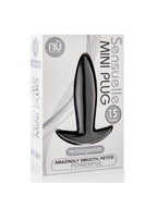 Nu Sensuelle Mini Vibrating 4.17 Inch Anal Plug – 15 Vibration Patterns Small Size Anal Toy > Anal Range > Butt Plugs