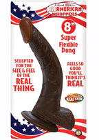 Nasstoys Realistic 8 Inch Flexible Dong With Suction Base > Dildos > Realistic Dildos