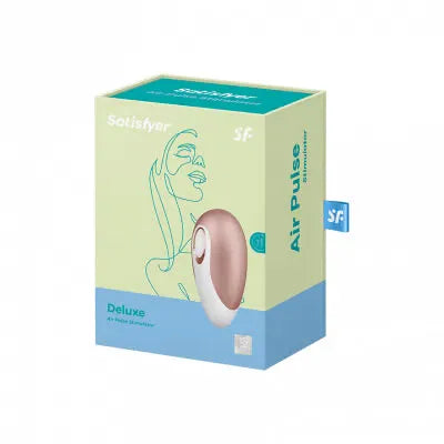 Satisfyer Pro Deluxe – Luxury Rechargeable Pressure Wave Vibrator > Sex Toys For Ladies > Clitoral Vibrators and Stimulators