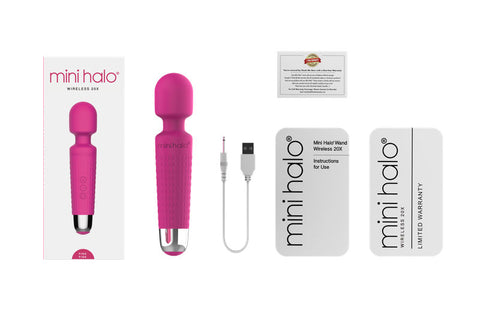 Shibari Mini Wand Halo (Pink) – Powerful Wand > Sex Toys > Mini Massagers