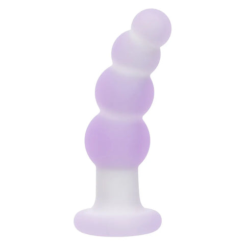 Lavender Haze Beaded Curved Probe (Purple) – 4.25" Vibrator > Anal Range > Vibrating Butt Plugs