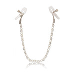 Adjustable Crystal Chain Nipple Clamps > Sex Toys > Nipple Clips