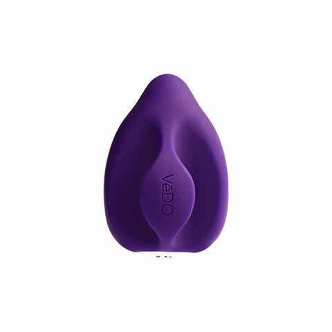 Yumi Rechargeable Finger Vibrator in Foxy Pink with 10 Modes Suction Stimulator