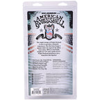 American Bombshell Triple Payload – 7.75 Inch Rippled Butt Plug > Anal Range > Oversized Anal Toys