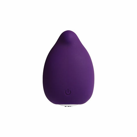Yumi Rechargeable Finger Vibrator in Foxy Pink with 10 Modes Suction Stimulator