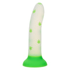 CalExotics Glow Stick Leaf Green Bendable Silicone 6" Dildo > Dildos > Strap On Dildos