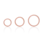 CalExotics Silicone Support Rings Set – Stretchy Comfortable Black Cock Rings > Cock Ring > Sets