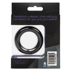 Link Up Ultra-Soft Verge Black Premium Silicone Stretchy Enhancer Ring > Cock Ring > Single