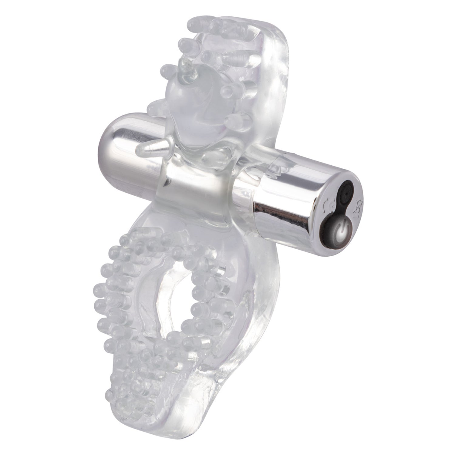 Wireless Passion Enhancer Clear Toy Clear > Cock Ring > Vibrating