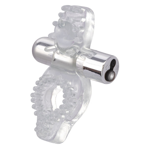 Wireless Passion Enhancer Rechargeable Clear Adult Intimacy Toy Clear Cock Rings Vibrating