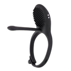 Adjustable Black Vibrating Cock Ring with Dual Motors and Remote > Cock Ring > Vibrating
