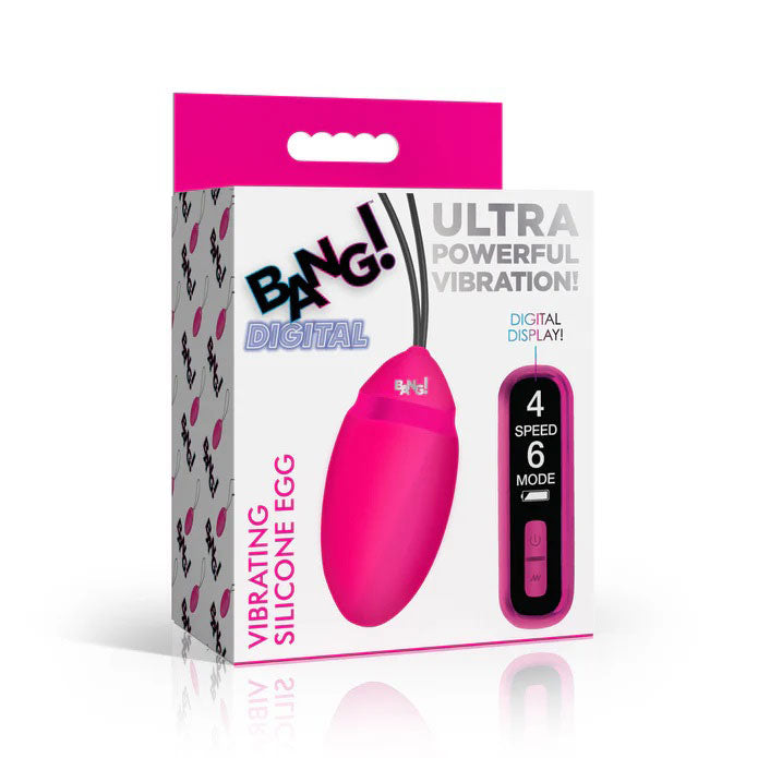Vibrating Silicone Egg (Pink) – Remote-Controlled 2.8 Inch Vibrator Pink > Sex Toys For Ladies > Vibrating Eggs