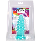 Crystal Jellies Anal Twist 7-Inch Flexible Anal Toy