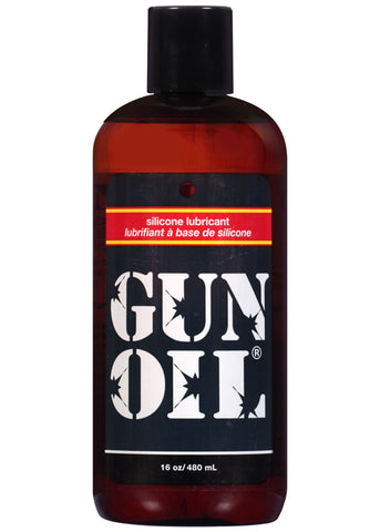 Gun Oil Silicone Lubricant 16 Oz with Aloe Vera for Intimacy Default Title Speciality Lubricants