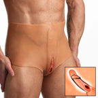 Master Series Pussy Panties Silicone Vagina and Ass Panties Small Light Color > Gender > Bodyforms