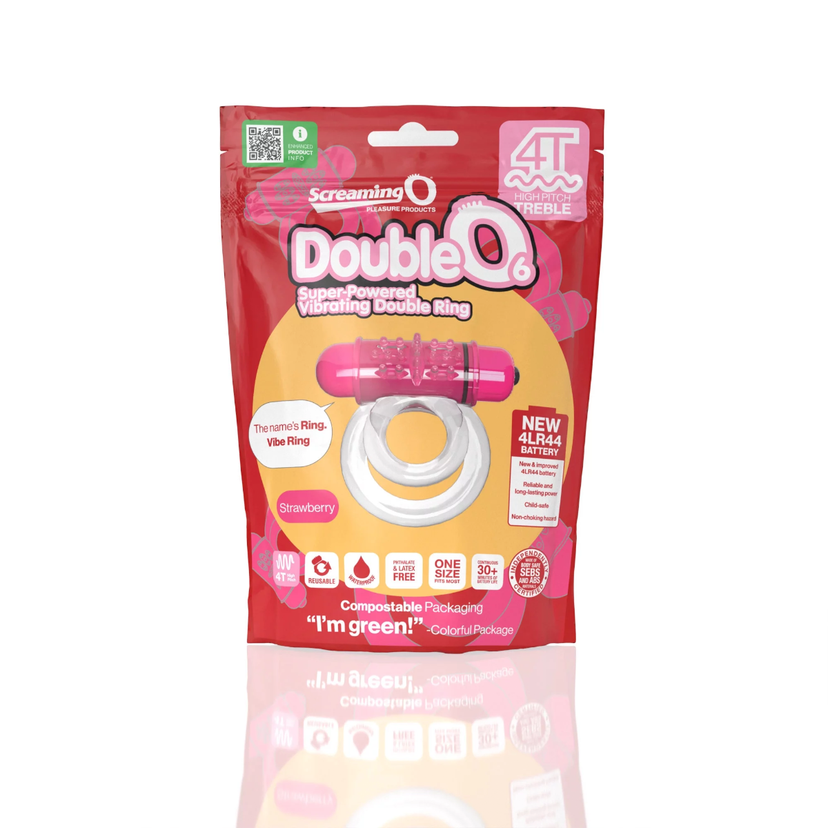 Double O 6 Vibrating Ring – Dual Rings with 4T Motor and Long-Lasting Batteries > Cock Ring > Vibrating