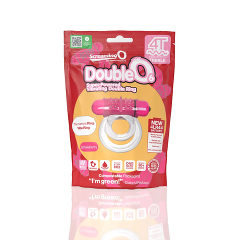 Double O 6 Vibrating Ring – Dual Rings with 4T Motor and Long-Lasting Batteries > Cock Ring > Vibrating