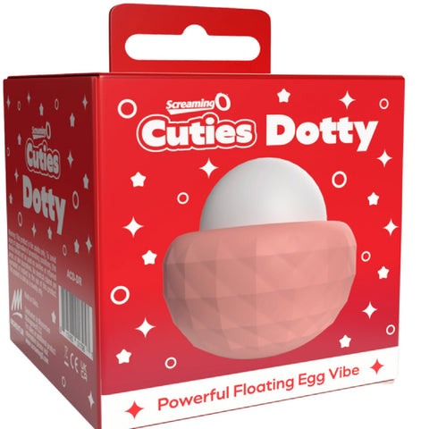 Cuties - Dotty Rechargeable Floating Egg Vibe (Dusty Rose) > Sex Toys For Ladies > Rose Stimulators