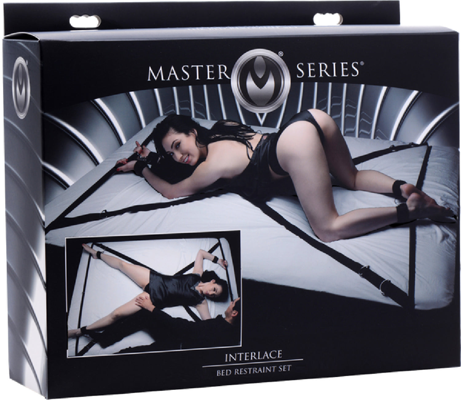 Master Series Interlace Bed Restraint Set – Versatile Restraint Kit with Neoprene Cuffs > Bondage Gear > Bed Restraints