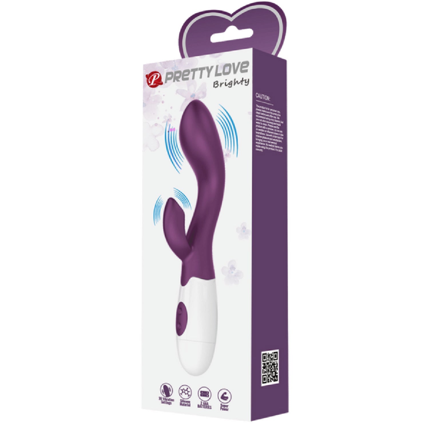 Brighty G-Spot and Clitoral Rabbit Vibrator – Dual Stimulation Vibrator > Sex Toys For Ladies > G-Spot Vibrators