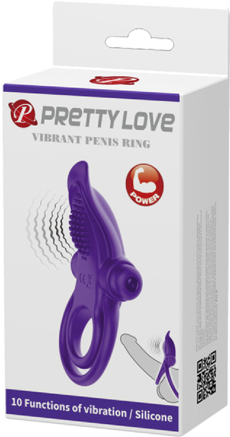 Vibrant Silicone Rabbit Cock Ring – Vibrating Penis Ring > Sex Toys > Couples Toys