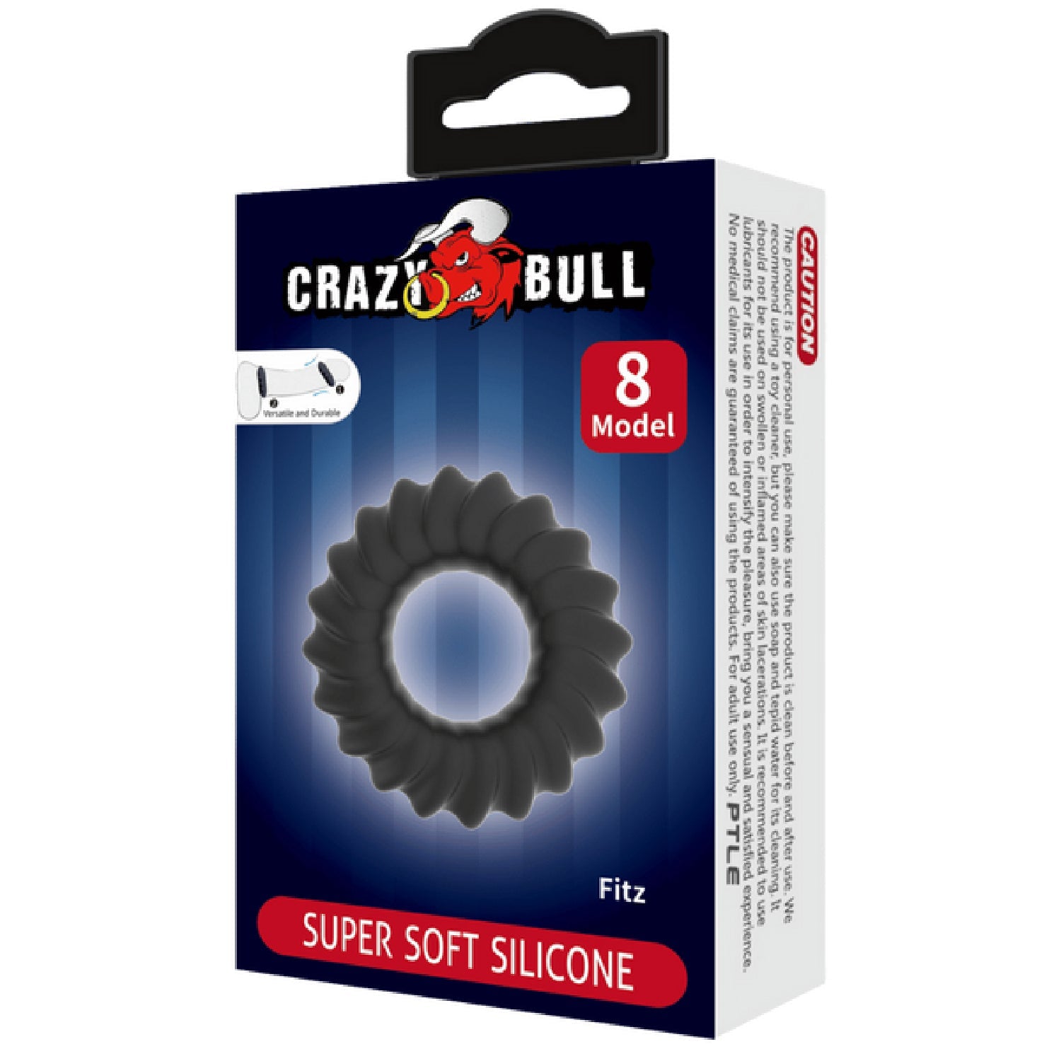 Fitz Super Soft Silicone Cockring – Comfortable Flexible Silicone Cockring Secondary image