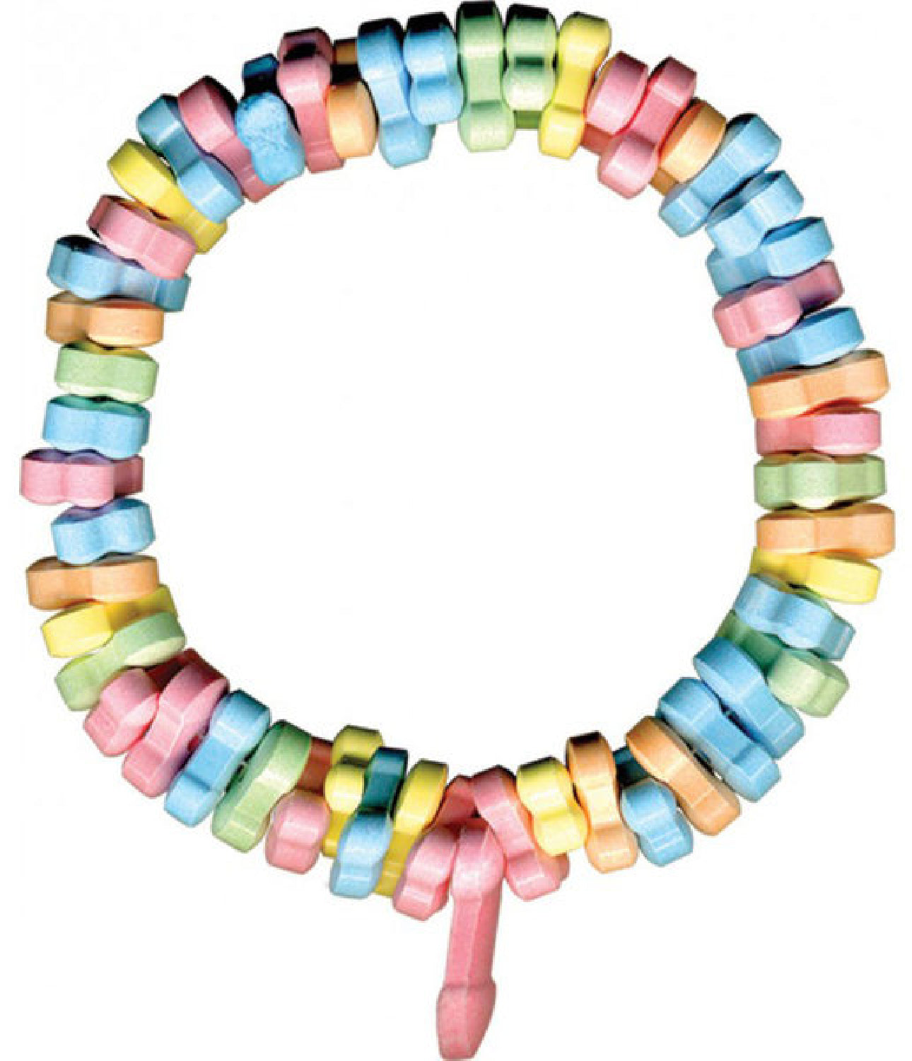Dicky Carms Necklace – Multi-Flavored Edible Candy Charm Necklace > Novelties > Candy & Edible Items