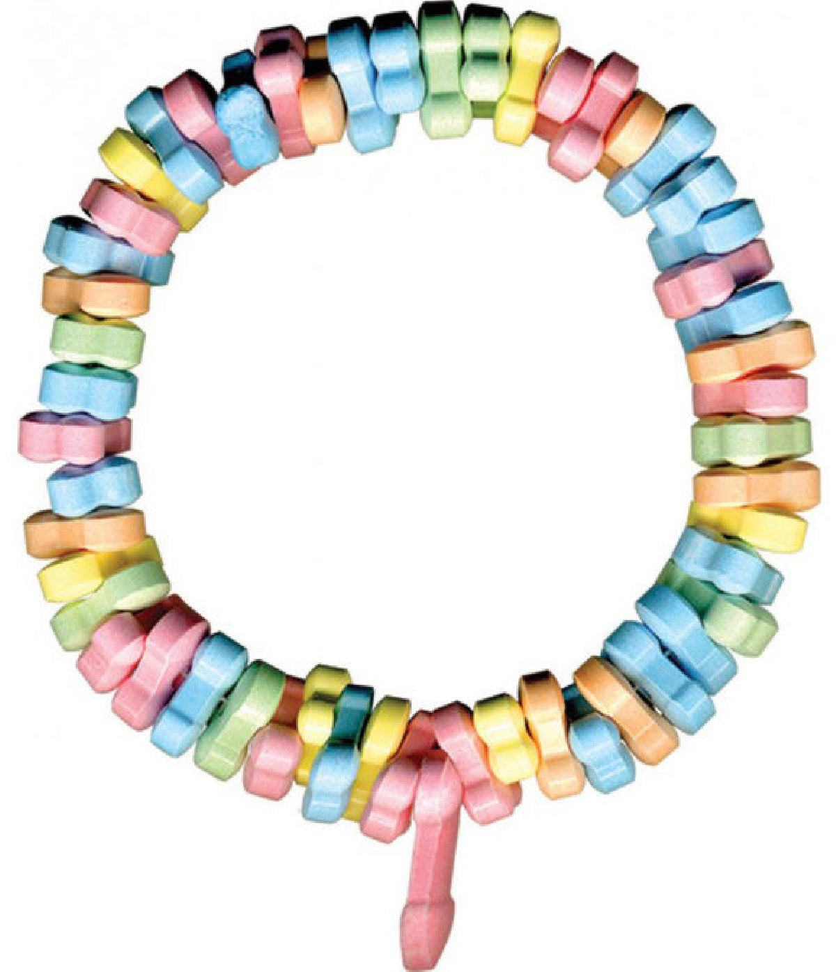Dicky Carms Necklace – Multi-Flavored Edible Candy Charm Necklace > Novelties > Candy & Edible Items