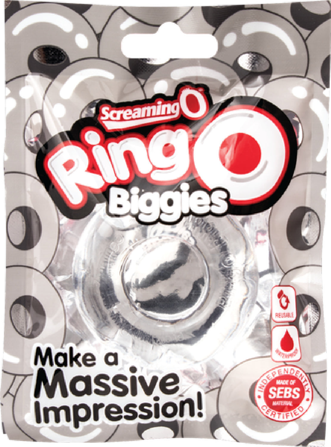 RingO Biggies Thicker Stretchy SEBS Cock Ring > Cock Ring > Single