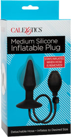 CalExotics Medium Silicone Inflatable Plug – Inflatable Anal Plug with Detachable Hose > Anal Range > Tunnel and Stretchers