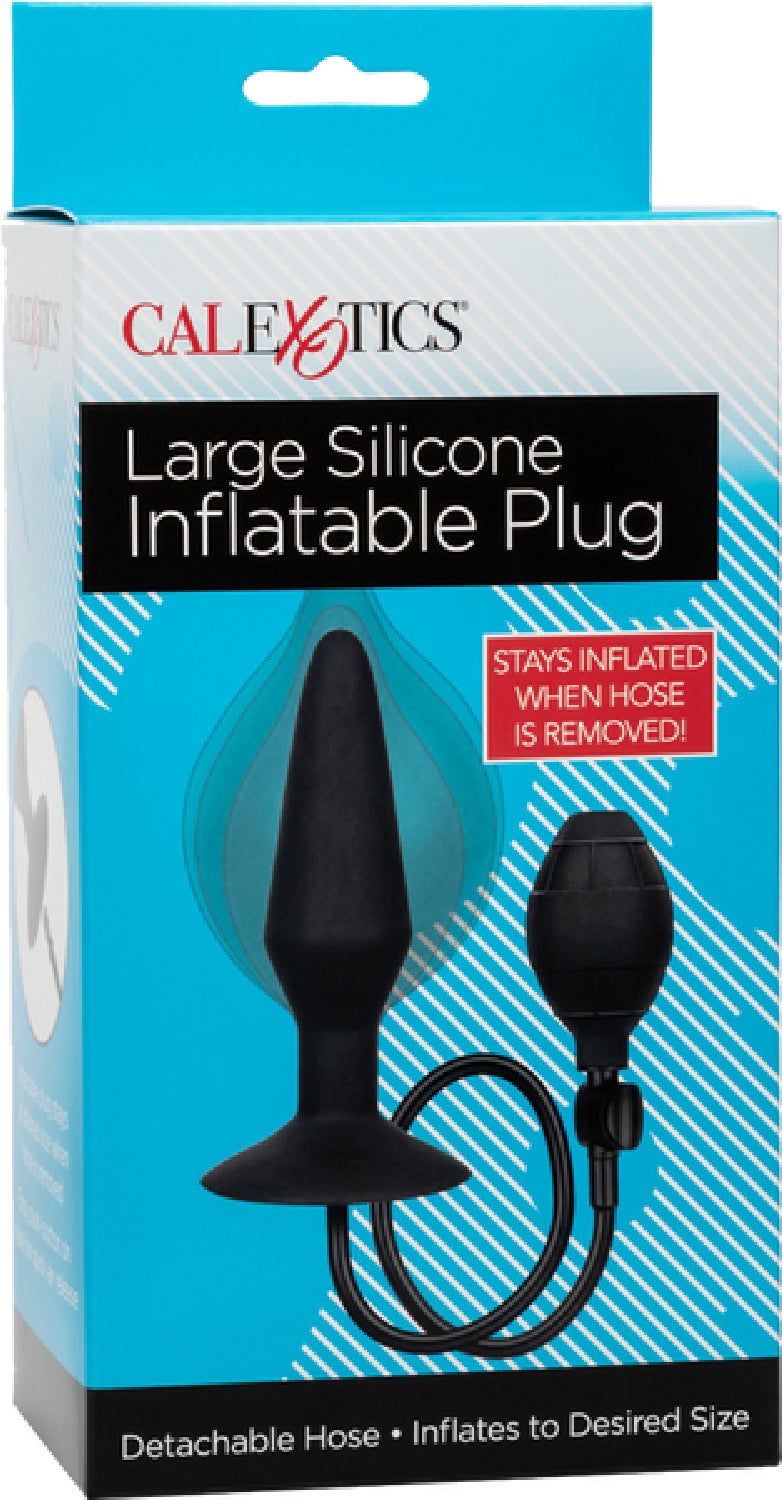 CalExotics Medium Silicone Inflatable Plug – Inflatable Anal Plug with Detachable Hose > Anal Range > Tunnel and Stretchers