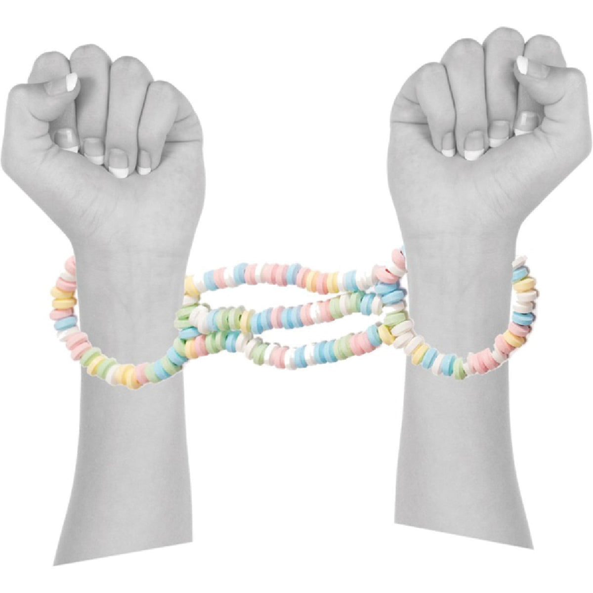 Sweet and Sexy Candy Cuffs – Edible Handcuffs > Novelties > Candy & Edible Items