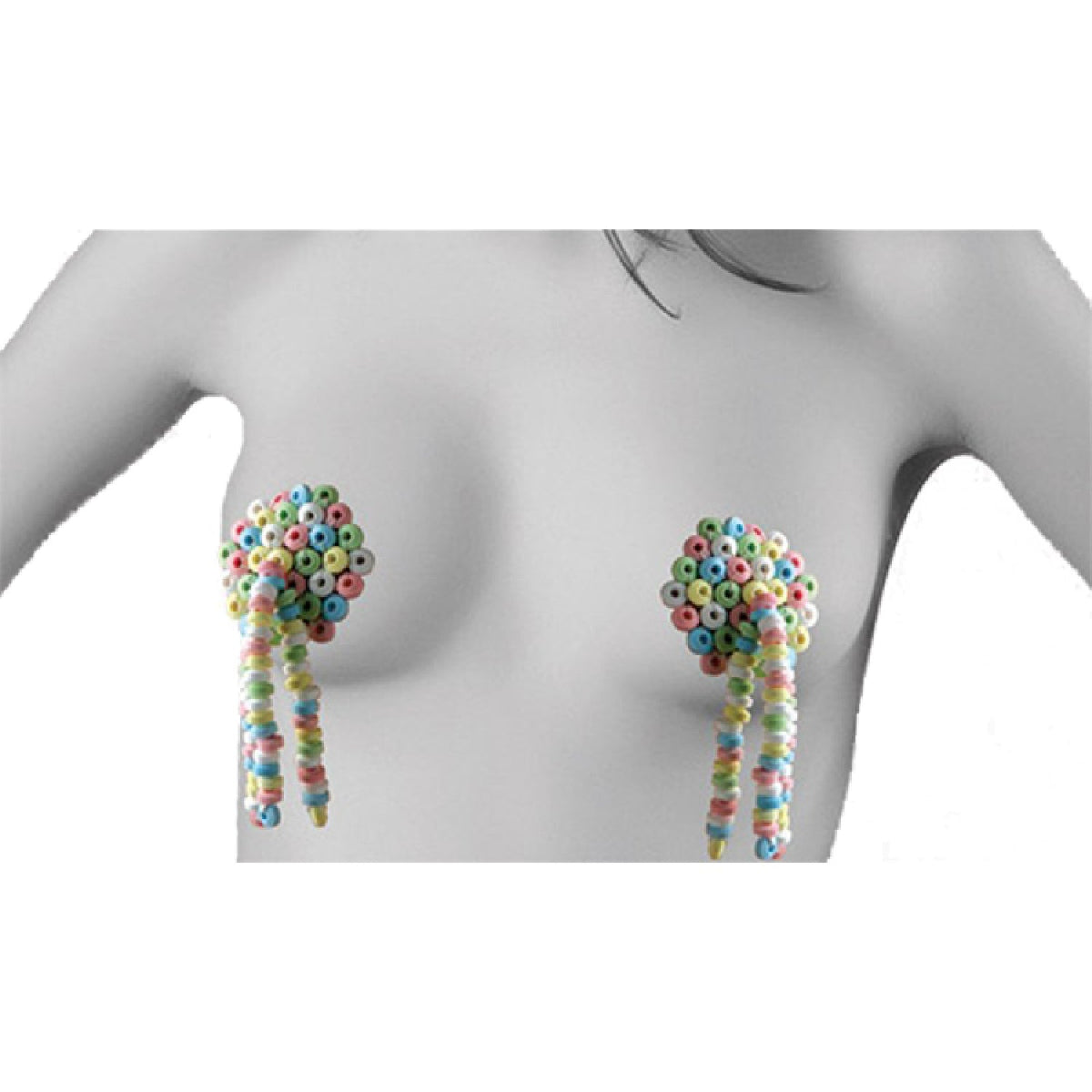 Sweet and Sexy Candy – Multi-Flavored Edible Nipple Tassels > Novelties > Candy & Edible Items
