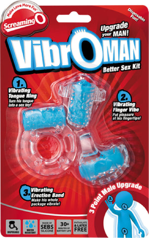 Vibroman Starter Kit – Mini Vibrators for Couples Exploration Sex Toy Set > Sex Toys > Couples Toys