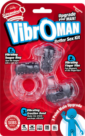Vibroman Starter Kit – Mini Vibrators for Couples Exploration Sex Toy Set > Sex Toys > Couples Toys