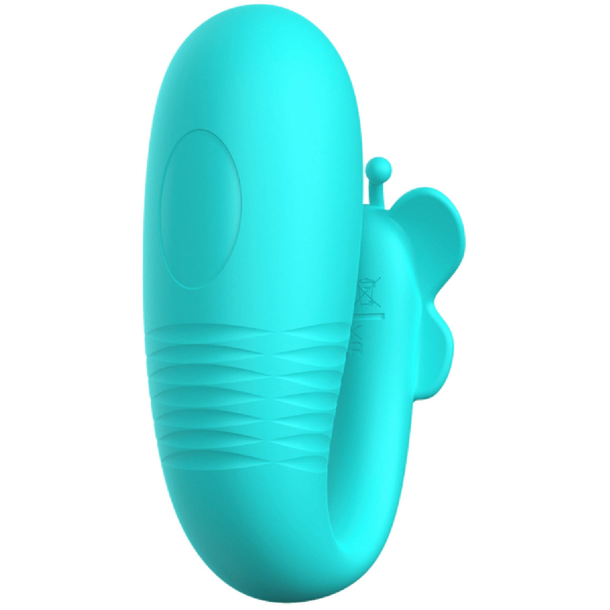 Rechargeable Remote Remi – Remote-Controlled Textured Silicone Vibrator > Sex Toys For Ladies > Clitoral Vibrators and Stimulators