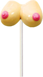 Boobie Pops Candy Strawberry – Novelty Boobie-Shaped Candy > Novelties > Candy & Edible Items
